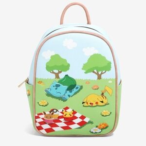 Pokémon Bulbasaur & Pikachu Mini Backpack NWOT